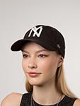 Бейсболка AMERICAN NEEDLE арт. SMU694B-NBY New York Black Yankees Archive NL (черный)
